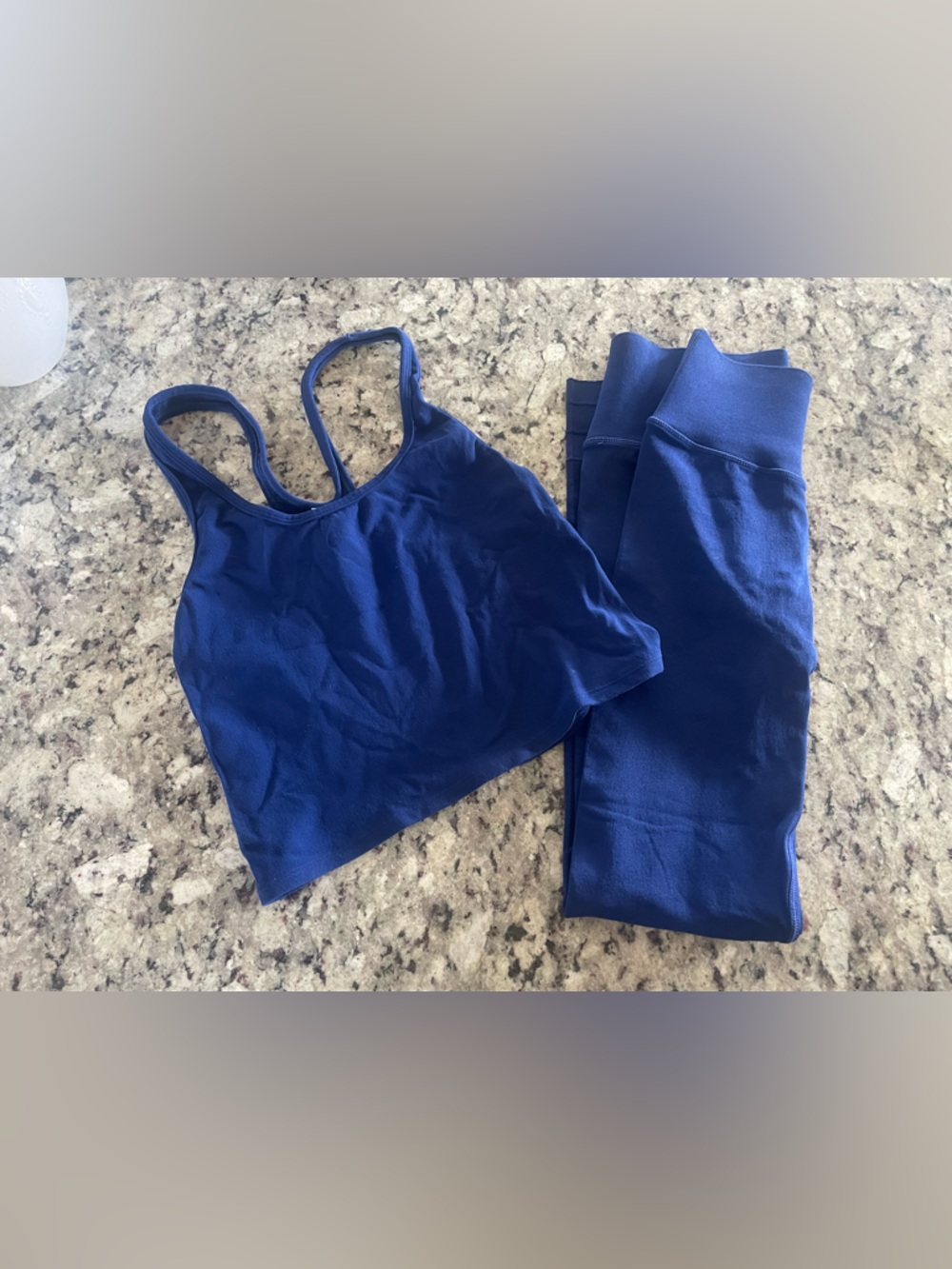 Fabletics Women’s SculptKnit Set in Blue M